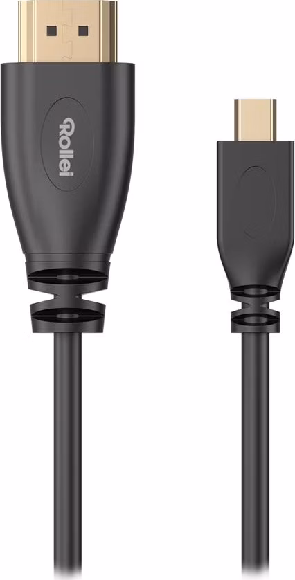 Rollei kabel Micro HDMI 2.0 to HDMI 2.0/ 1.8 m