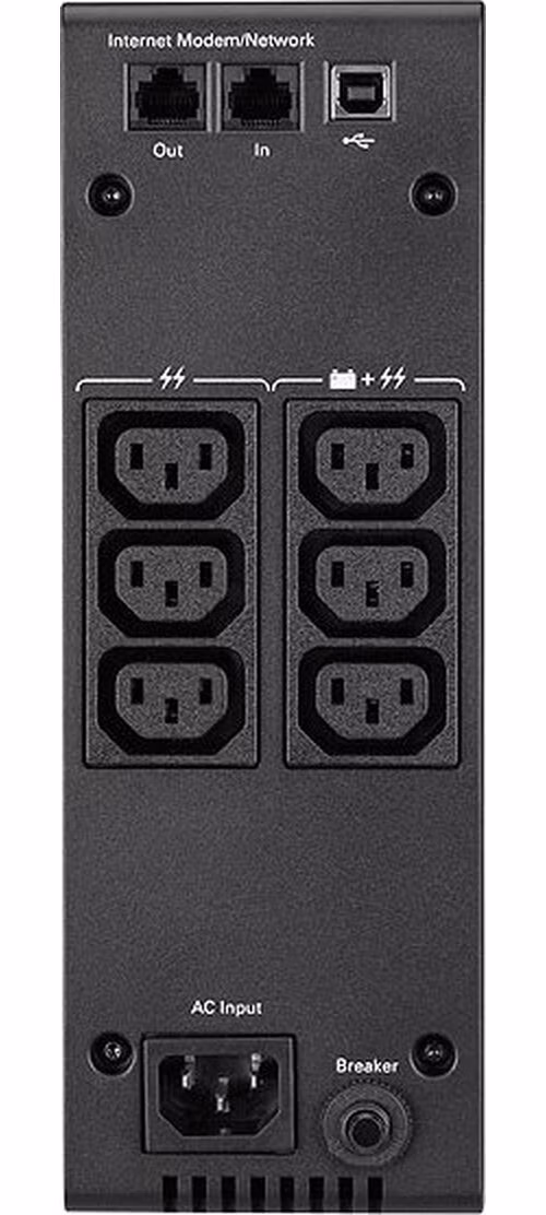 EATON UPS 1/1fáze, 700VA - 5S 700i, 6x IEC, USB, Line-interactive
