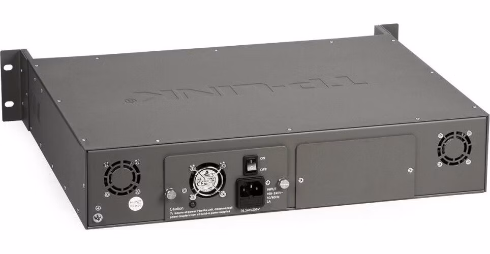 Omada 14-Slot Media Converter Chassis SPEC: 14-Slot, Rackmount FEATURE: Redundant Power Supply, Mounted Two Fans, Compat
