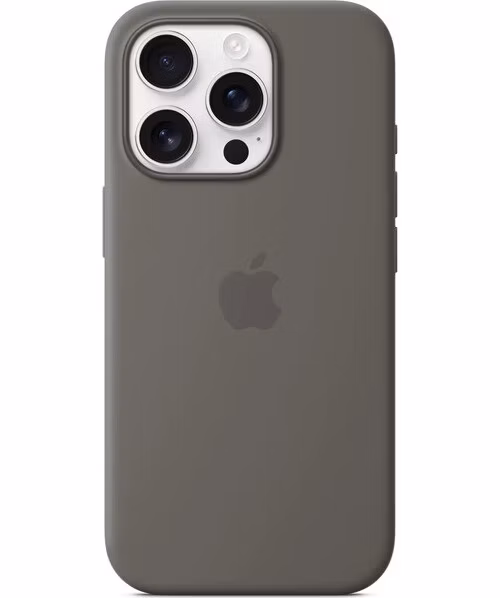 Apple Silikonový kryt s MagSafe na iPhone 16 Pro skálově šedý