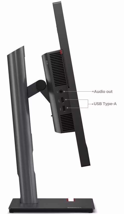 LENOVO LCD ThinkVision 27 3D - 27'',IPS,matný,16:9,3840x2160(2D),1920x2160(3D),4ms,HDMI,DP,USB-C,USB Hub,RJ45,VESA,Pivot