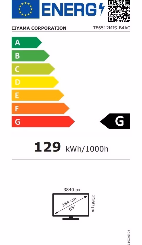 65" iiyama TE6512MIS-B4AG
