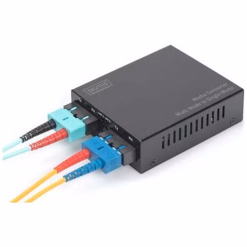 DIGITUS Professional Fast Ethernet Multimode/Singlemode Media Converter SC/SC