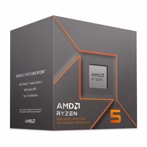 AMD Ryzen 5 6C/12T 8500G (3.5/5.0GHz,22MB,65W,AM5, AMD Radeon 740M Graphics) Box, chladič Wraith Stealth