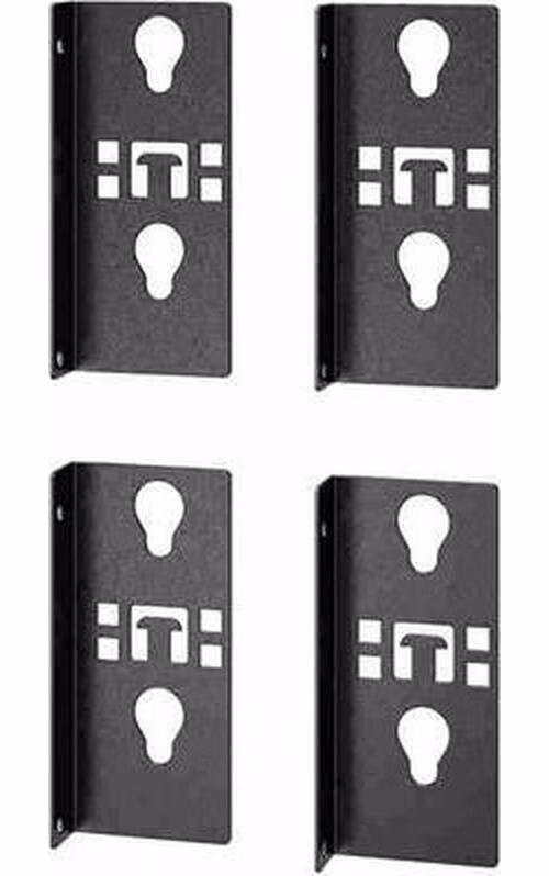 APC Easy Rack PDU mounting bracket, single width, 2pairs