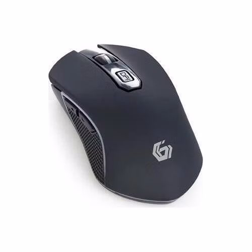 Gembird Myš MUSGW-6BL-01, herní, bezdrátová, RGB LED, 3200DPI, USB