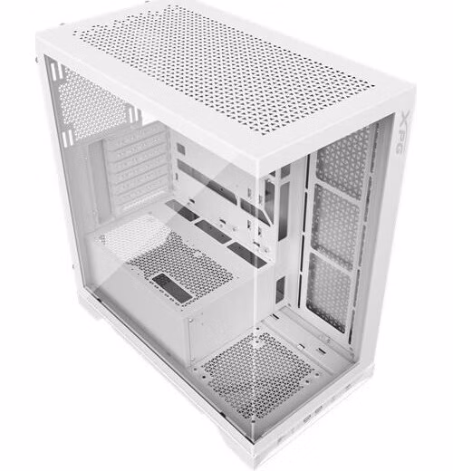 ADATA XPG case INVADER X Mid-Tower, bez zdroje, bez ventilátorů, Bílá