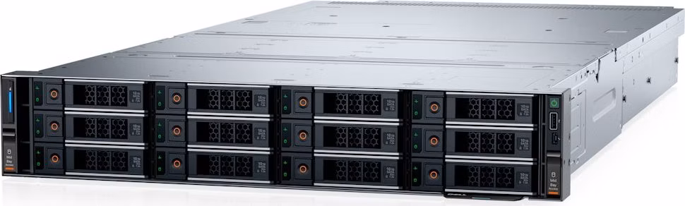 DELL PowerEdge R760XD2/ 24 x 3.5"/ Xeon 4514Y/ 128GB/ 2x 480GB SSD + 12x 24TB SATA/ H755/ 2x 700W/ iDRAC Ent./ 3Y PS NBD