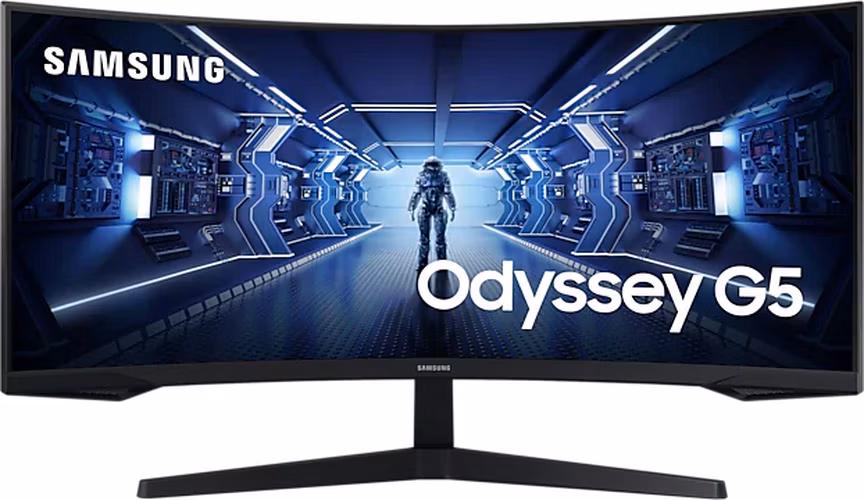 SAMSUNG MT LED LCD herný monitor 34" Odyssey 34G55TWWRXEN-Flexible,VA,3440x1440,1ms,165Hz,HDMI,DisplayPort