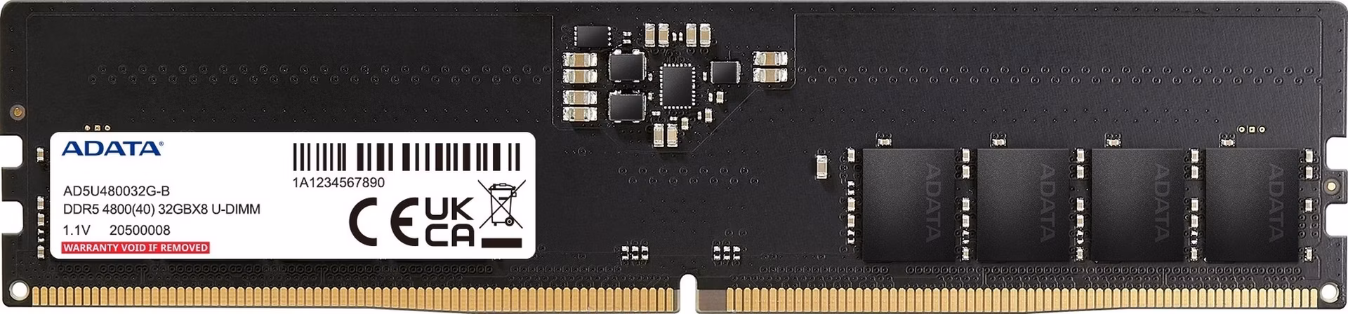 Adata/DDR5/32GB/4800MHz/CL40/1x32GB