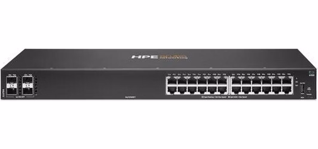 HPE Aruba Networking CX 6100 24G 4SFP+ Switch JL678A RENEW
