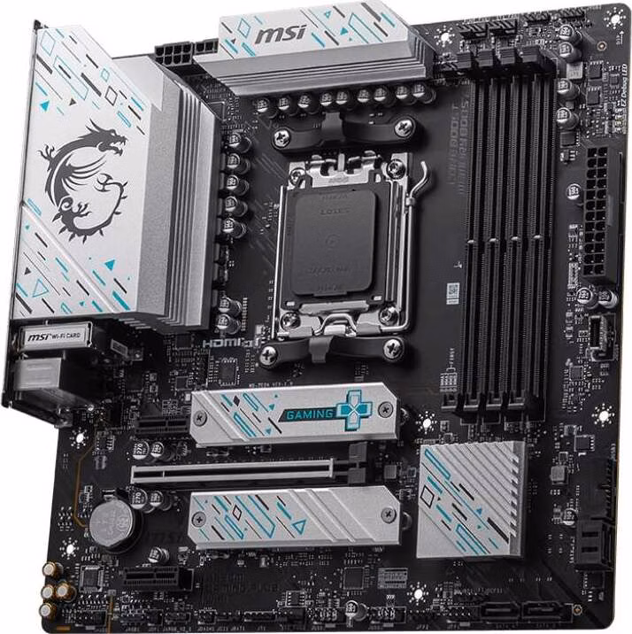 BAZAR - MSI MB Sc AM5 B650M GAMING PLUS WIFI, AMD B650, 4xDDR5, 1xDP, 1x HDMI, mATX - Po opravě (Bez příšlušenství)