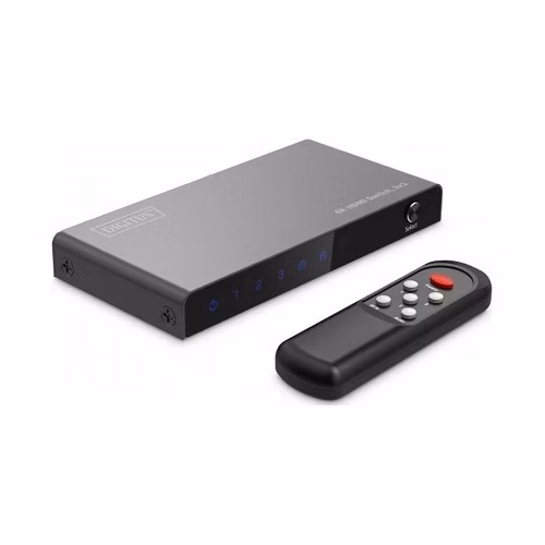 DIGITUS 3x1 HDMI Switch, 4K/60Hz HDCP 2.2