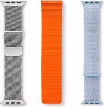 Aiino - Trio Time Apple Watch band Kit (Series 4-11) 40-42 mm