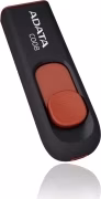 ADATA Flash Disk 64GB C008, USB 2.0 Klasická, čierna