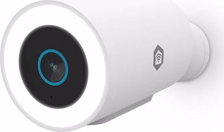 Nedis WIFICO15CWT - SmartLife Venkovní Kamera| Wi-Fi | Reflektor | 3MP Full HD 1296p | IP65 | Snímač pohybu | Bílá