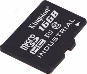 KINGSTON 16GB microSDHC Industrial C10 A1 pSLC Card Single Pack w/o Adapter