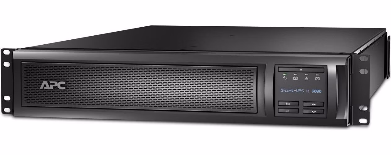 APC Smart-UPS X 3000VA (2700W)/ 2U/ Rack/Tower/ LINE-INTERAKTIVNÍ/ 200-240V/ LCD/ with Network Card (AP9631)