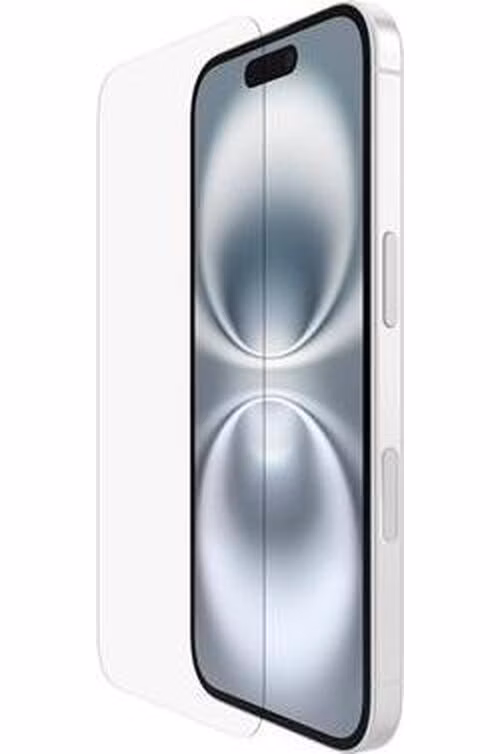 Belkin SCREENFORCE™ Invisiglass Anti-Microbial ochranné sklo pro iPhone 16 / 15 / 14 Pro