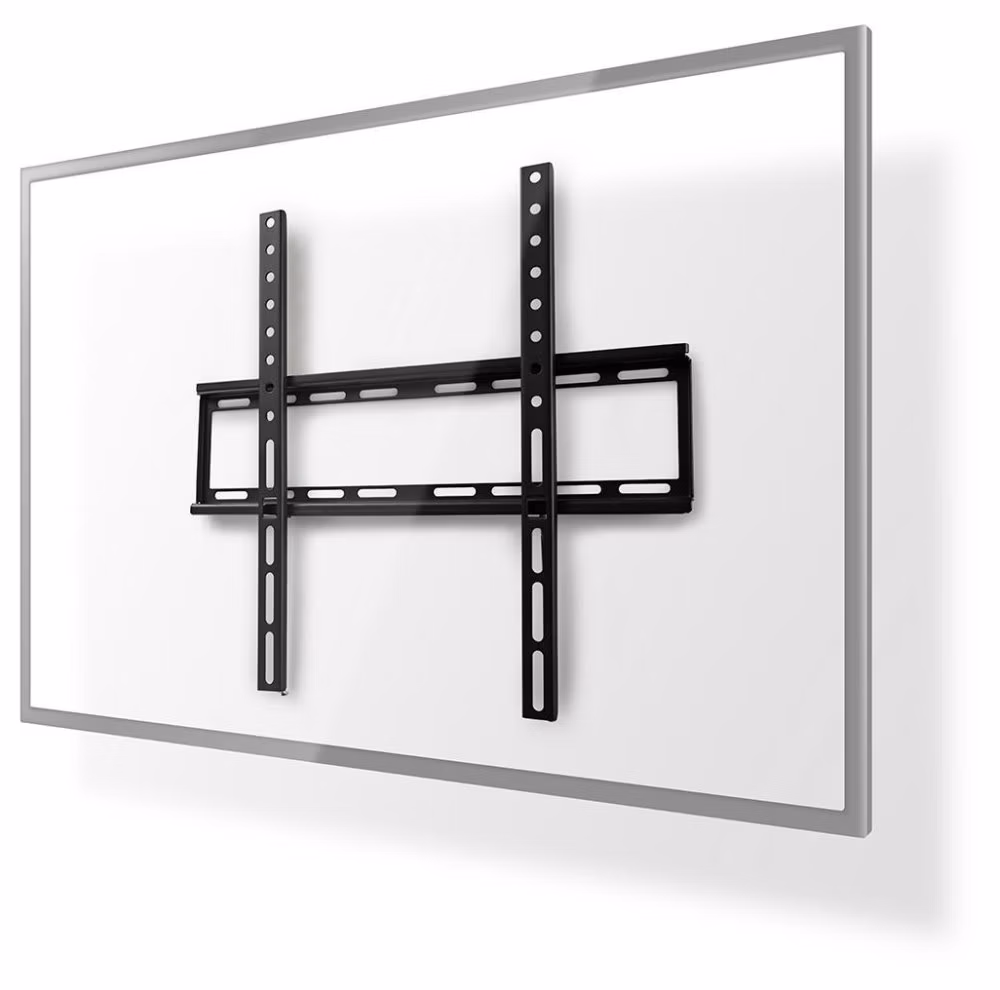 NEDIS nástěnný TV držák/ 23 - 55"/ nosnost 35 kg/ vzdálenost od stěny 23 mm/ fixní/ ocel/ černý