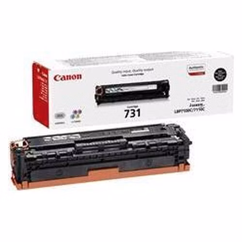 Canon originální toner CRG-731 BK/ LBP-7100/ 7110/ 1400 stran/ Černá