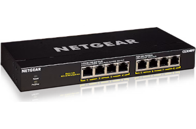NETGEAR 8PT GE UNMANAGED SWCH W/POE/POE+