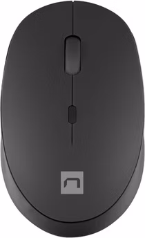 Natec optická myš HARRIER 2/1600 DPI/Kancelárska/Optická/1 600 DPI/Bezdrôtová Bluetooth/Čierna