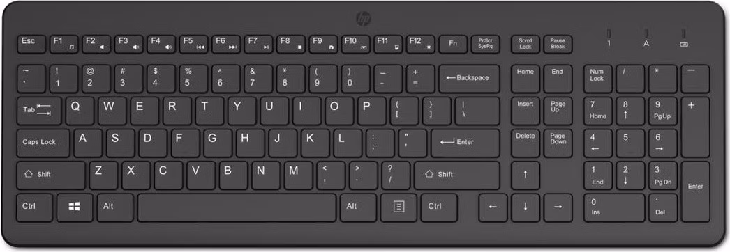 HP klávesnice - 220 Wireless Keyboard