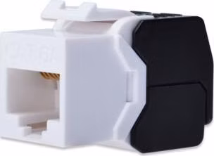DIGITUS CAT 6A Keystone Jack, nestíněné připojení bez nářadí