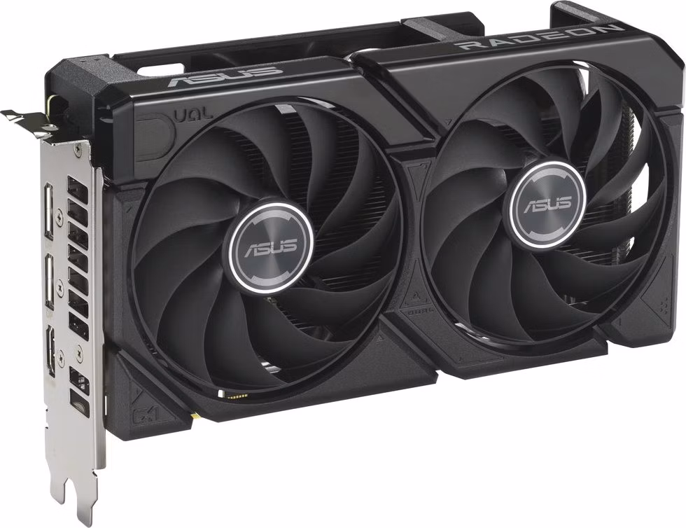 ASUS DUAL Radeon RX9060XT 8G / 8GB GDDR6 / PCI-E / 2x DP / 1x HDMI
