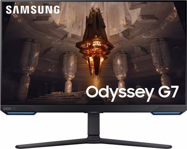 Samsung LED SMART LCD 32" Odyssey G70B 16:9 IPS/UHD/144 Hz/1ms/HDMI/DP/RJ45/repro/výškově nastavitelný/Pivot/VESA