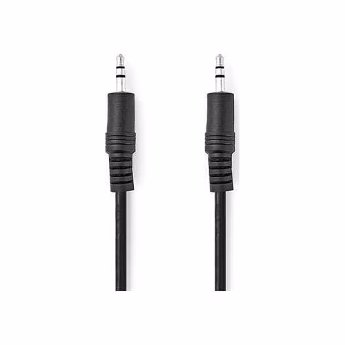 Nedis CAGL22000BK50- Stereo Audio Kabel | 3,5mm Zástrčka - 3,5mm Zástrčka | 5 m | Černá
