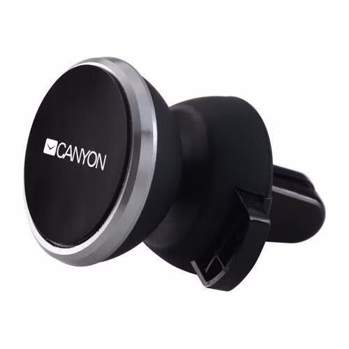 Canyon CH-4, magnetický držiak pre smartfóny s uchytením do mriežky ventilátora automobilu s polohovaním 360°