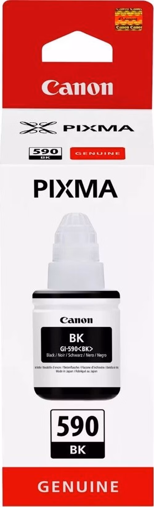 Canon BJ INK GI-590 BK (fľaštička s čiernym atramentom) 135ml 6000str.