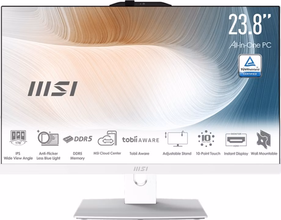 MSI Modern/AM242TP/AIO/5-120U/16GB/512GB/Intel int/W11H/3R