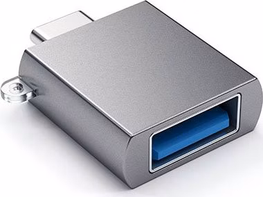 Satechi adaptér USB-C to USB 3.0 - Space Gray Aluminium