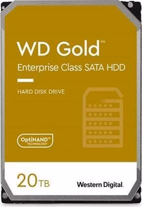 WD GOLD Enterprise WD203KRYZ 20TB, SATA III 3.5", 512MB 7200RPM, 269MB/s, CMR,