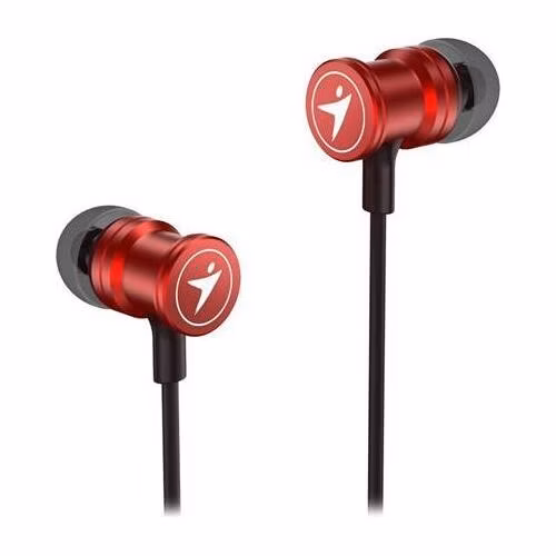 Genius HS-M316 /sluchátka s mikrofonem/ 3,5mm jack - 4 pin/ červená