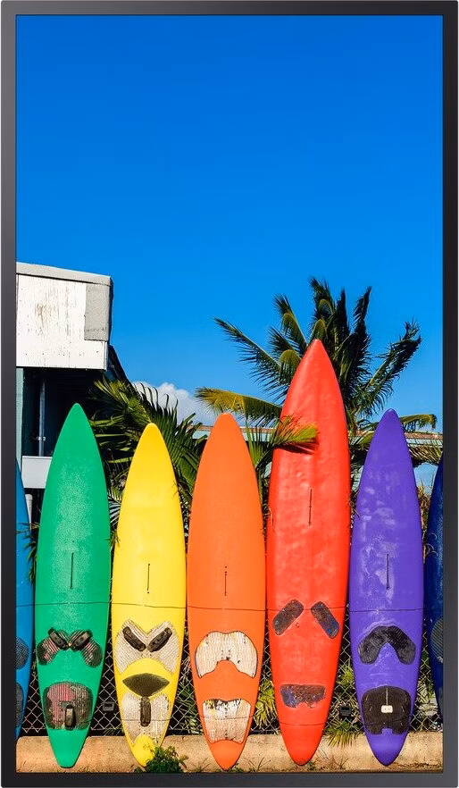Samsung Outdoor Signage OM55B / 55"/ 4K / ADS / 2x HDMI / DP / USB / LAN / RS232 / WiFi / VESA / IP5X /