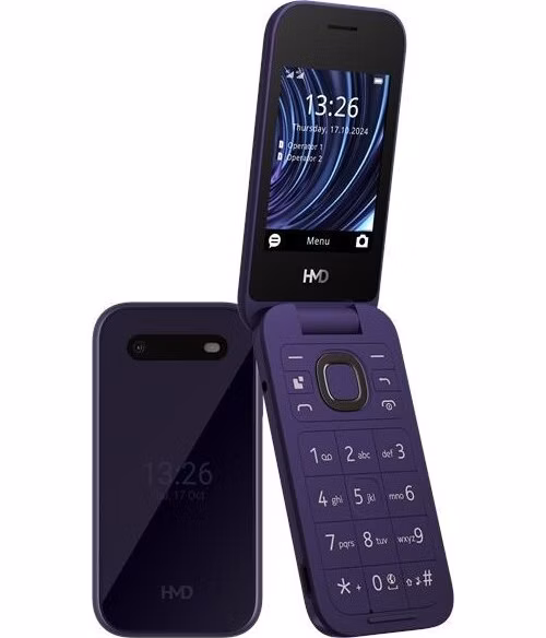 HMD Nokia 2660 Flip Dual SIM, 4G, fialová (2025), (CZ, SK, HU)