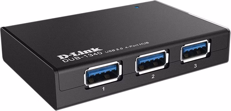 D-Link DUB-1340/E 4-Port SuperSpeed USB 3.0 Hub