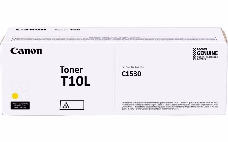 Canon originální toner (T10L) žlutý pro iRC1533iF/iRC1538iF/X C1533P/X C1538P s kapacitou 5000 stran