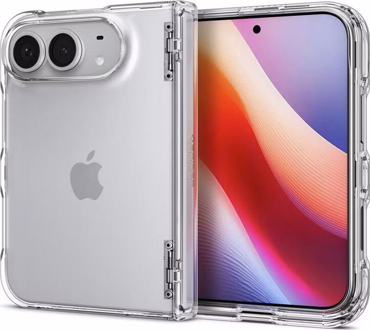 Spigen kryt Ultra Hybrid Pro pre iPhone Duo - Crystal Clear