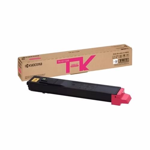 Kyocera toner TK-8115M červený na 6 000 A4 (při 5% pokrytí), pro ECOSYS M8124cidn, M8130cidn