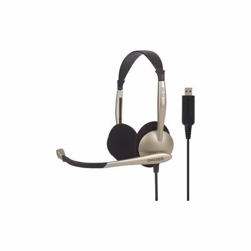 KOSS CS/100 sluchatka s mikrofonom USB