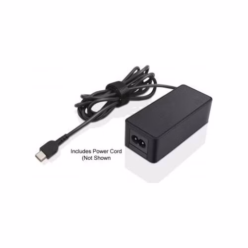 Lenovo 45W, USB-C, AC Adapter, kabel