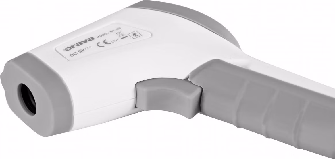Orava MT-330 infračervený teploměr, bezkontaktní, LCD displej, paměť na 32 měření, C / F