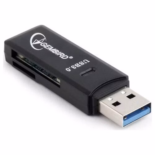 Čítačka kariet GEMBIRD USB 3.0, mini dizajn, UHB-CR3-01
