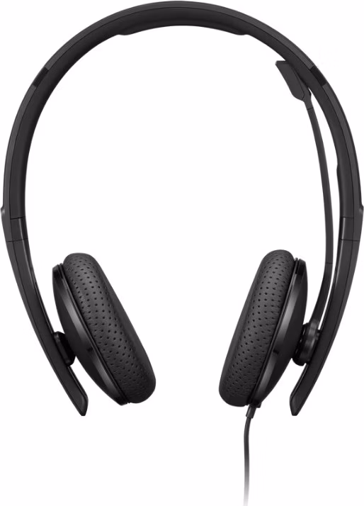 Lenovo Wired VoIP/ANC/USB/Čierna