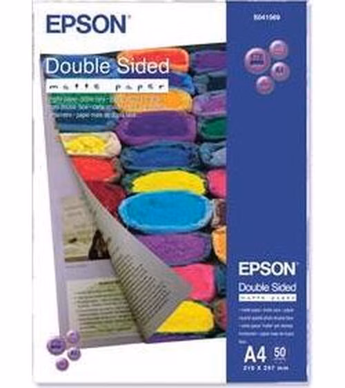 EPSON paper A4 - 178g/m2 - 50sheets - double-sided matte